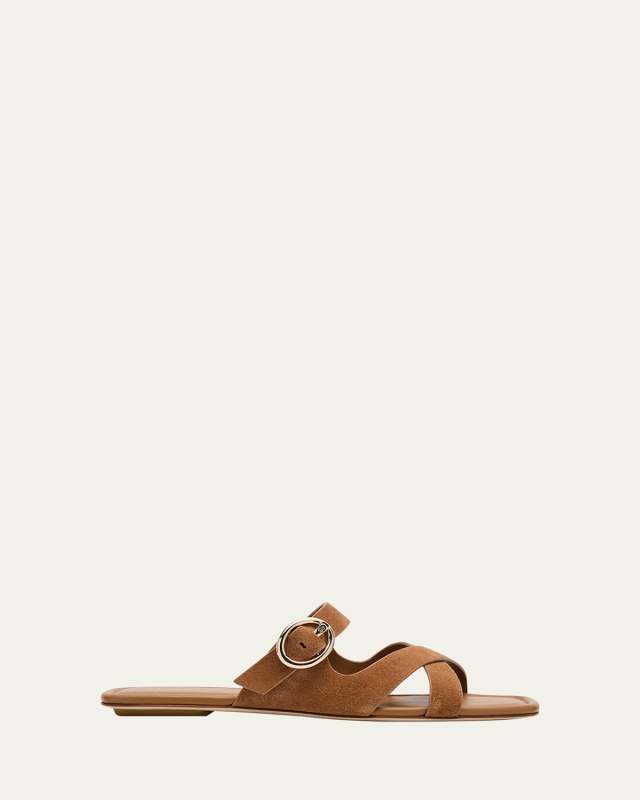 Villa Suede Slide Sandals